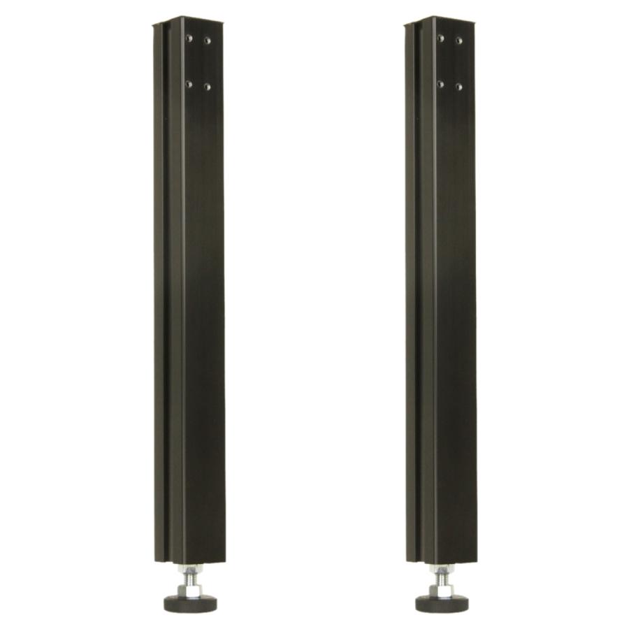 ウッドブラインド用つっぱり棒 2本セット 黒アルマイト 高さ101〜150cm ※ブラインド購入者専用のオプションになります。つっぱり棒単品のご購入はできません。_1