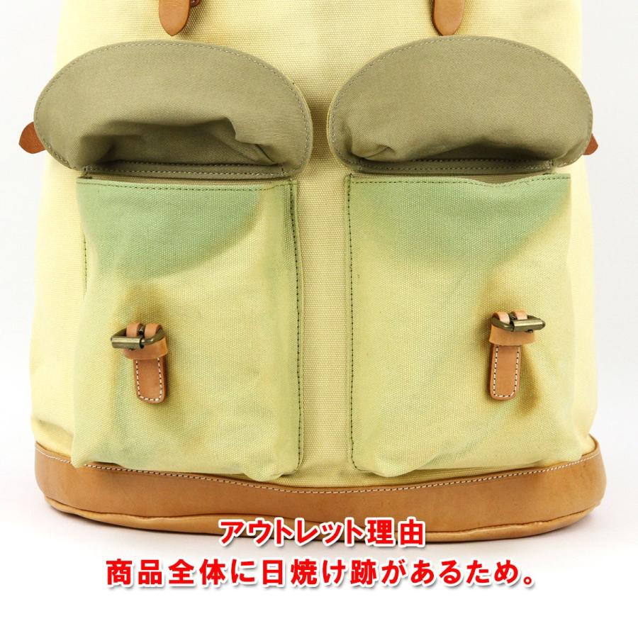 【ボーナスストア 誰でも+5% 4/25 0:00〜4/26 23:59】 30%OFF アウトレット品 ハン HAN KJOBENHAVN 正規販売店 メンズ バッグ MIX COLOR BAG カーキ_3