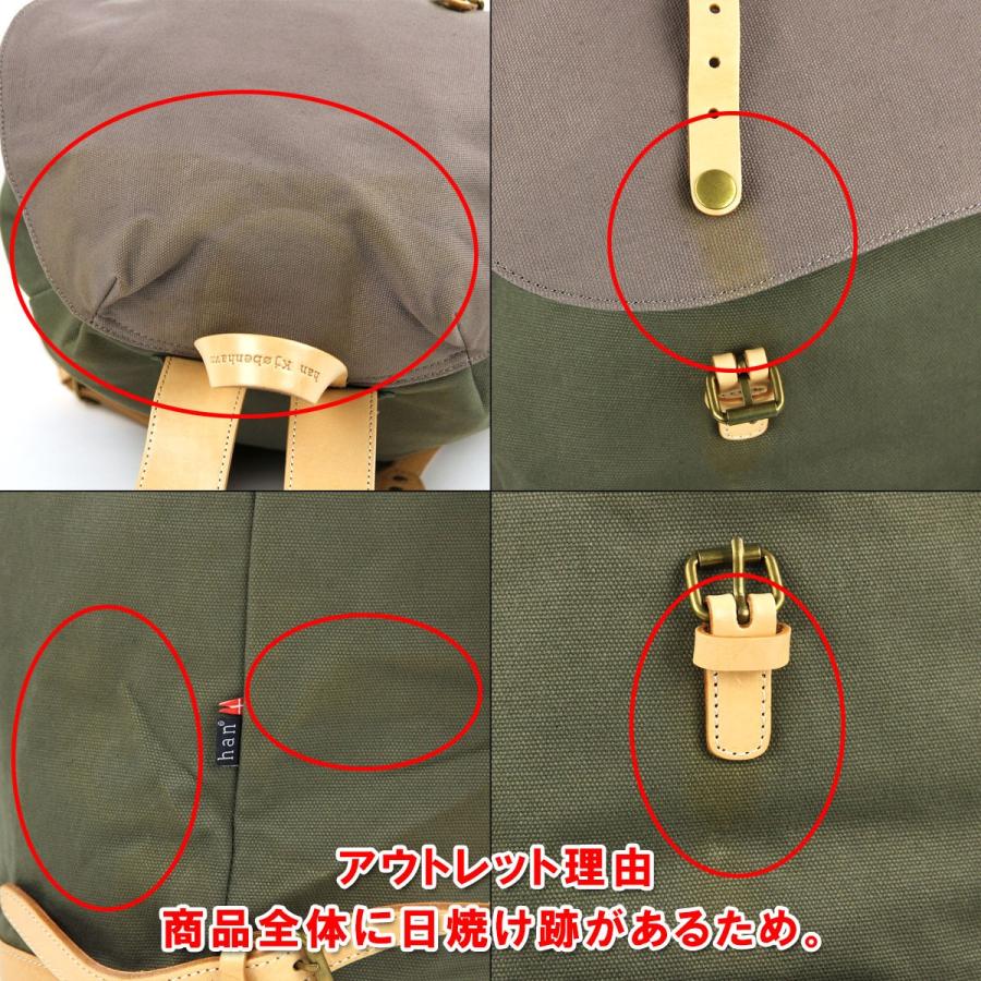 【ボーナスストア 誰でも+5% 4/25 0:00〜4/26 23:59】 30%OFF アウトレット品 ハン HAN KJOBENHAVN 正規販売店 メンズ バッグ MIX COLOR BAG グリー_3