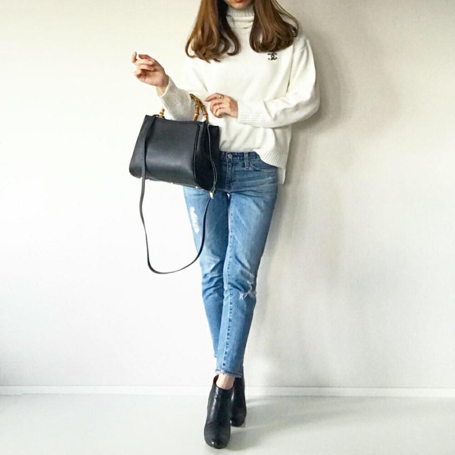 黒 バンブーハンドル ハンドバッグ本革　値下げしました！ トートバッグ 「イタリア製」本革 バンブーハンドル 2WAYトート