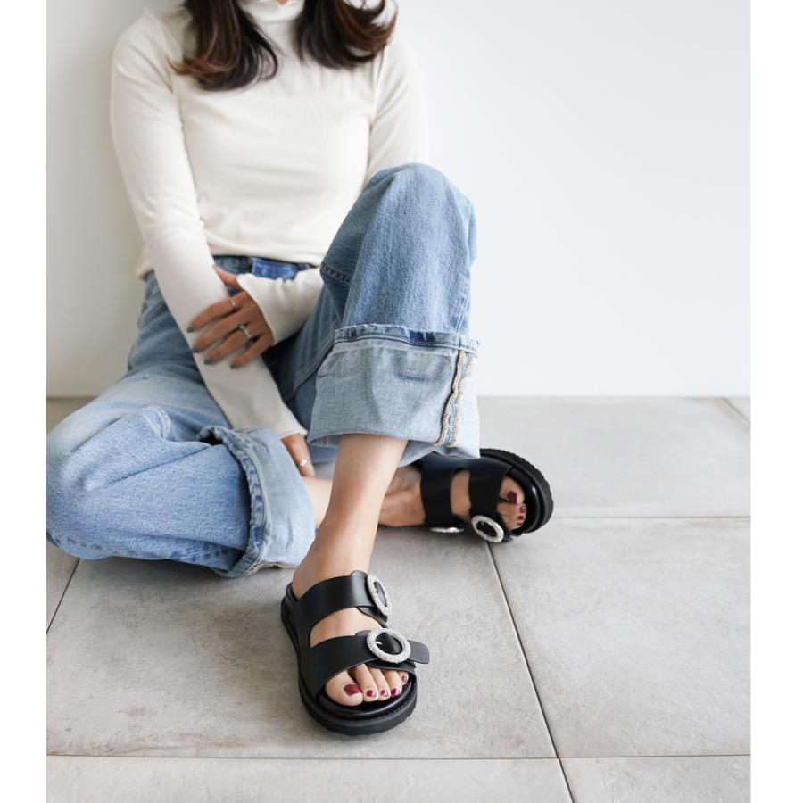 サンダル 軽量 おしゃれ レディース ブラック ホワイト 白 夏 黒 20代 30代 40代 プレゼント 旅行 女性 y[ruby-787] |  | 18