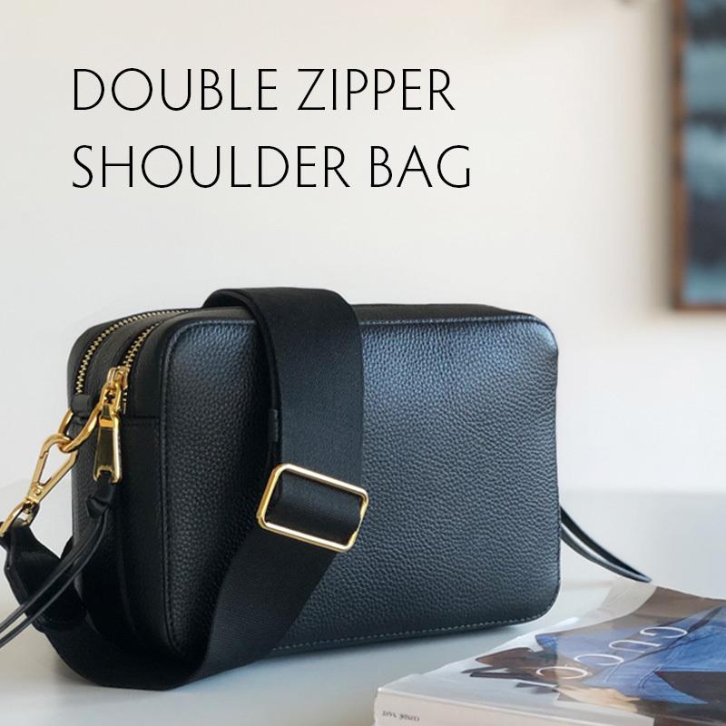 本革ショルダー ダブルZIP 大人 ミニショルダー 春夏 ショルダー 本革ショルダー ダブルZIP 大人 ミニショルダー 春夏 ショルダー