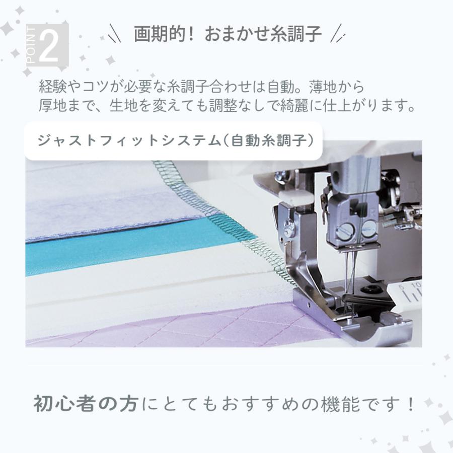 ロックミシン babylock BL4N  2本針4本糸 オーバーロックミシンの画像
