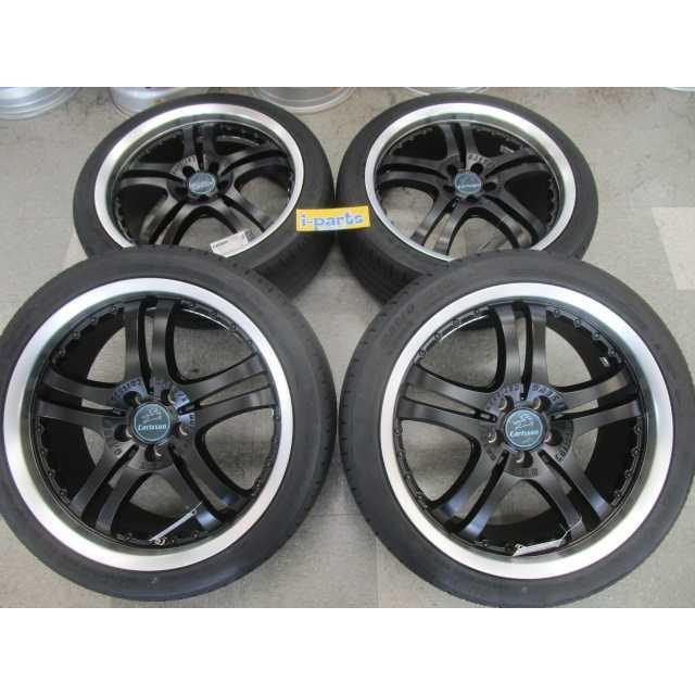 越谷 未走行 カールソン1/5 EVO 20インチ 4本セット 245/40R20 