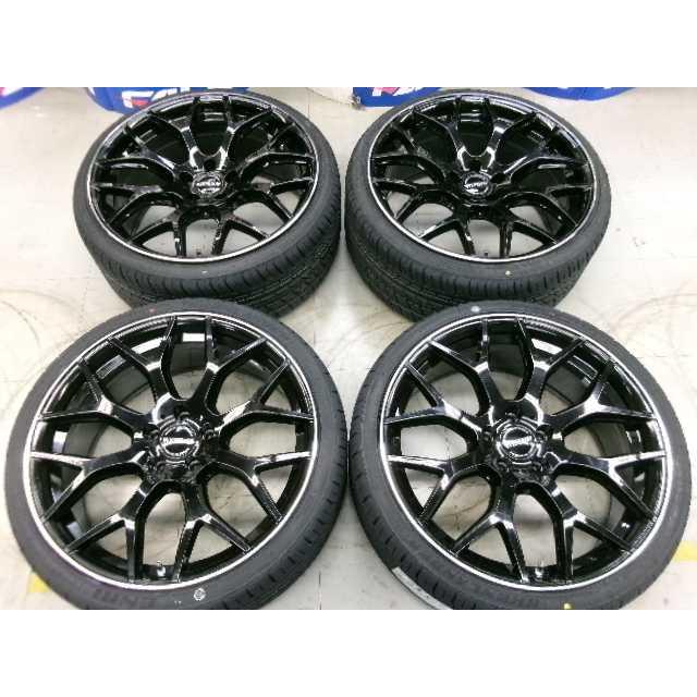 未走行！レッジェーロ 20インチ4本 ピアノブラック 8.5J 9.5J 225/35 