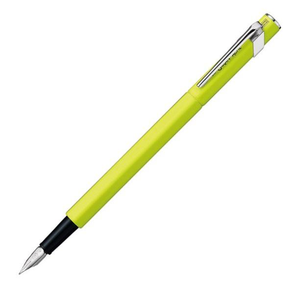 お取り寄せ 万年筆 カランダッシュ CARAN d'ACHE 849 蛍光イエロー