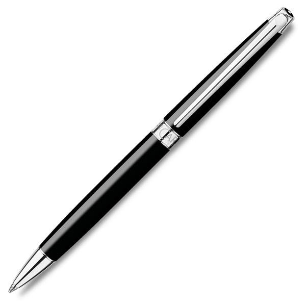 お取り寄せ ボールペン カランダッシュ CARAN d'ACHE レマンスリム エボニーブラック 4781-782