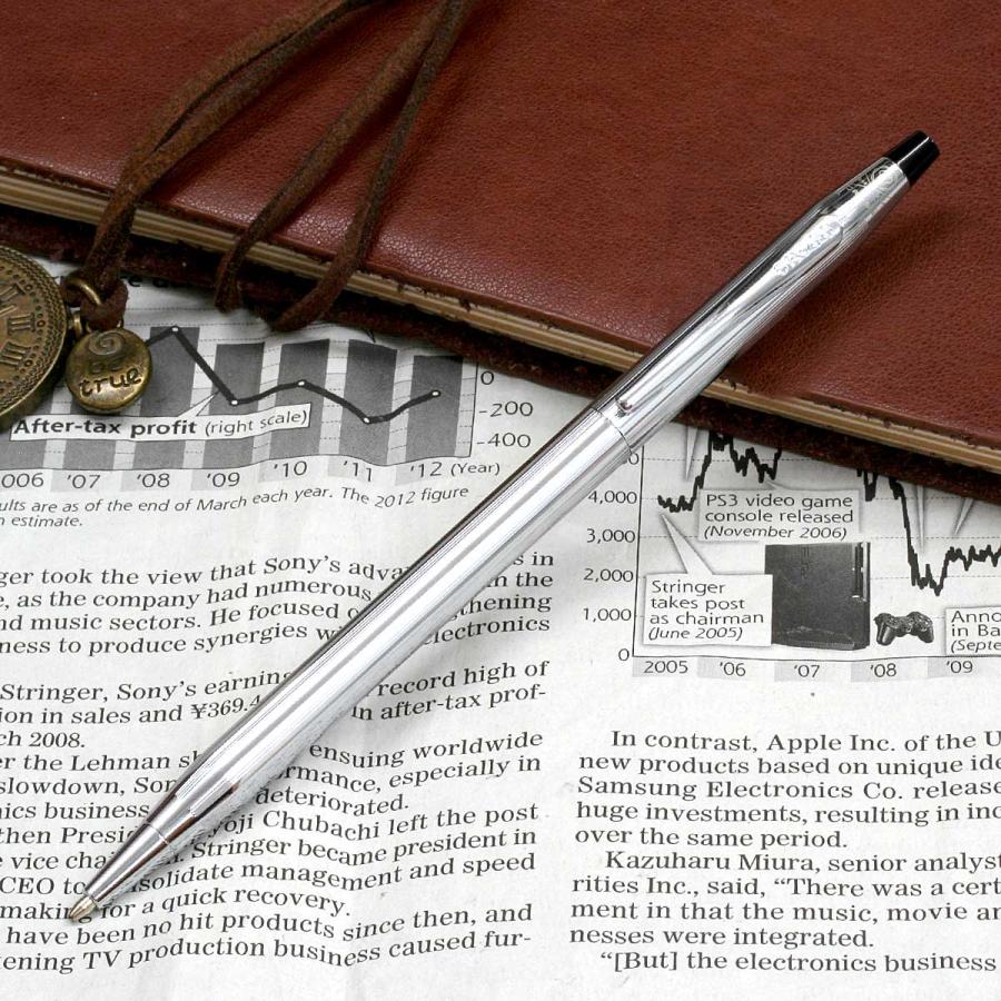 CROSS（クロス） ボールペン クラシックセンチュリー クローム 3502