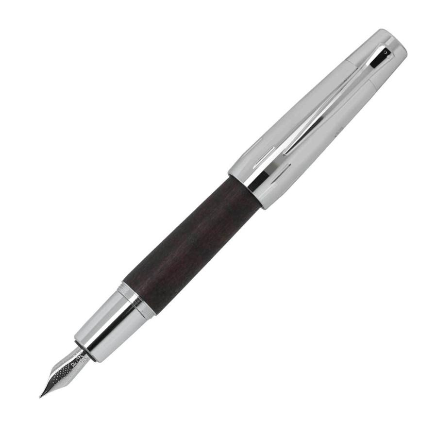 ＜未使用＞万年筆ファーバーカステル エモーションウッド＆クローム・ダークブラウン ファーバーカステル 万年筆 Faber Castell エモーション ウッド