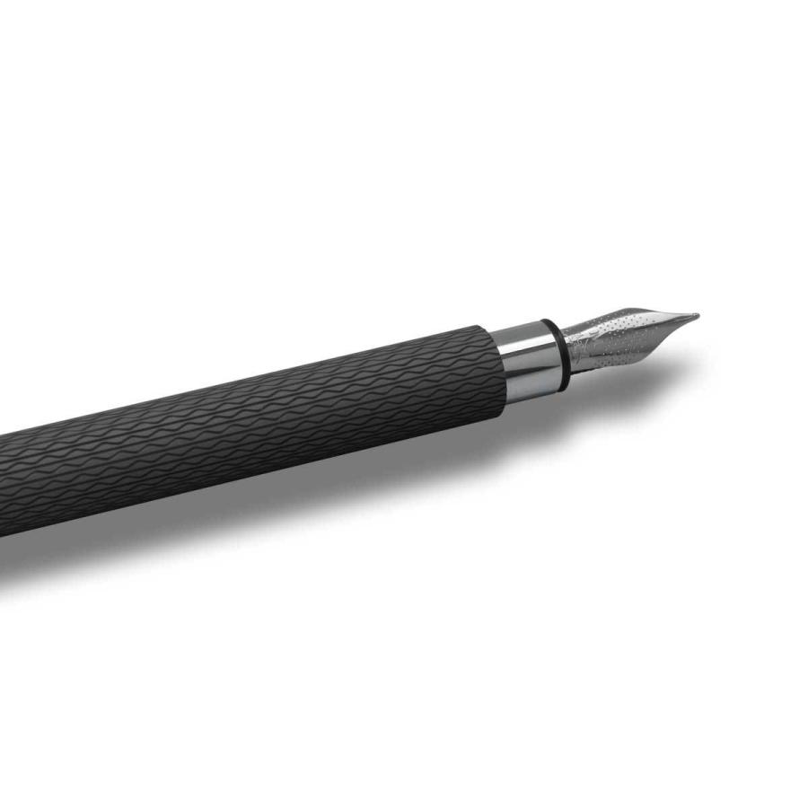 万年筆 ファーバーカステル Faber Castell アンビション オプアート ブラックサンド 即日の画像