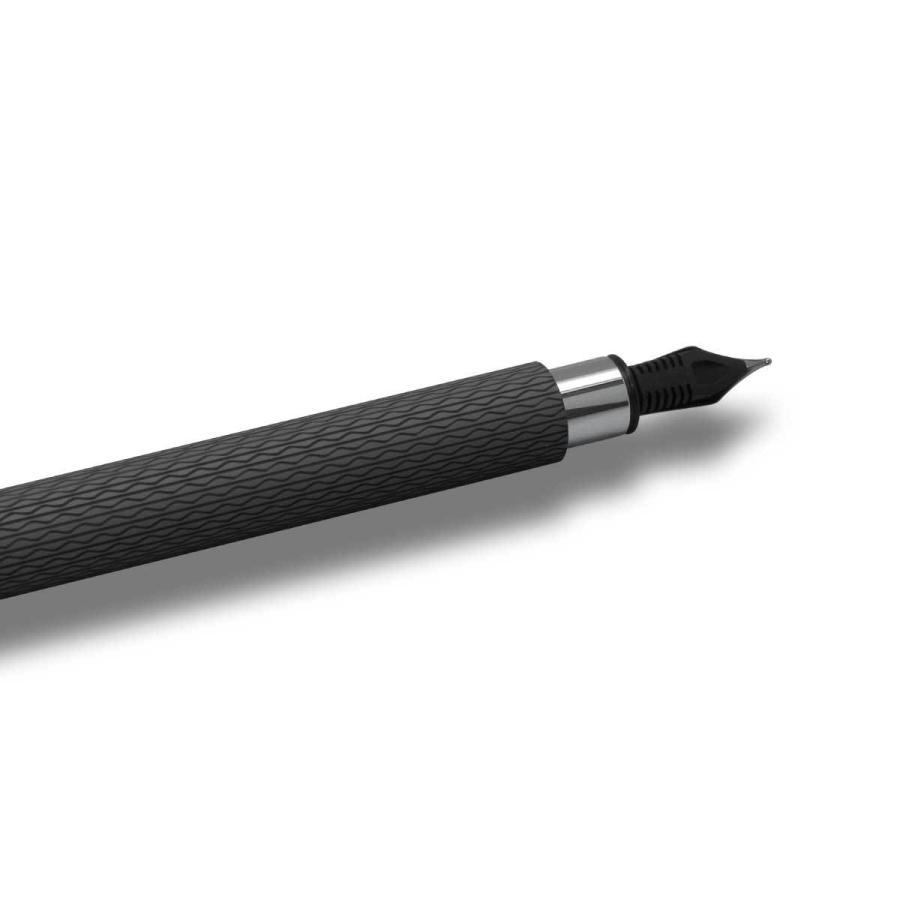 万年筆 ファーバーカステル Faber Castell アンビション オプアート ブラックサンド 即日の画像