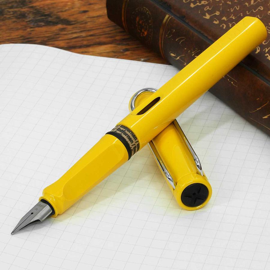 LAMY（ラミー） 万年筆 サファリ イエロー 即日 メール便可 : ペンスタ