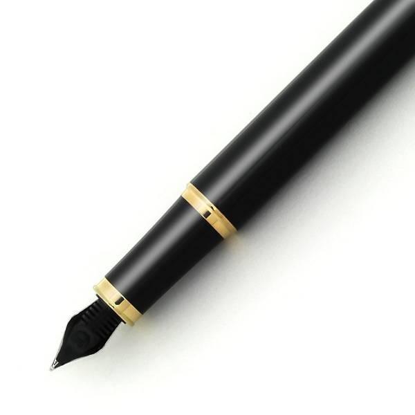 【美品】パーカー 万年筆 ブラック PARKER（パーカー） 万年筆 PARKER IM ブラックGT 即日 メール便可