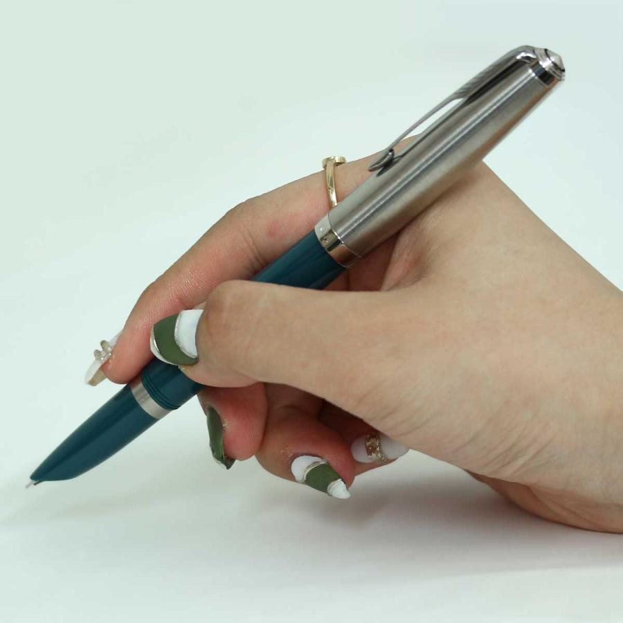 【新品未使用】Parker 51 ティールブルーCT 万年筆 F パーカー Amazon | PARKER パーカー 万年筆 F 細字 51 ティールブルーCT