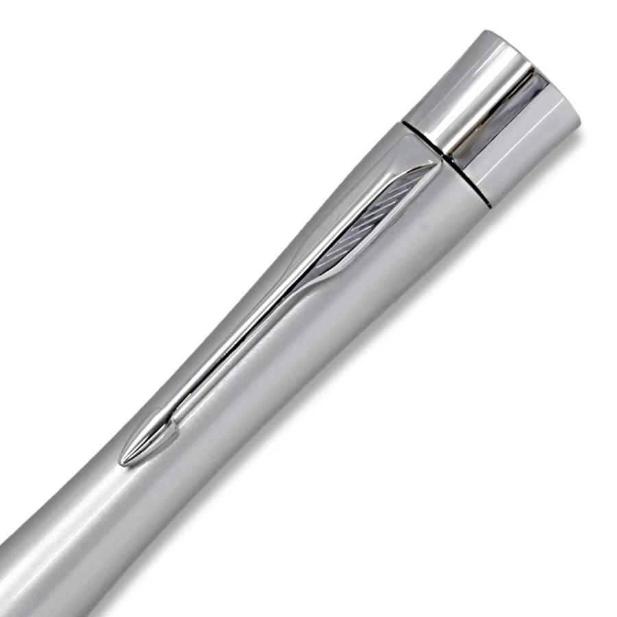 ネームペン パーカー PARKER シヤチハタ ネームペン エアフロー シルバーパールCT 別注品ハンコ付き TKS-PKA-1 即日の画像