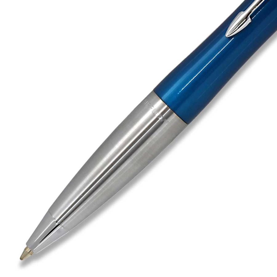 ネームペン パーカー PARKER シヤチハタ ネームペン エアフロー マリンブルーCT 別注品ハンコ付き TKS-PKA-3 即日の画像