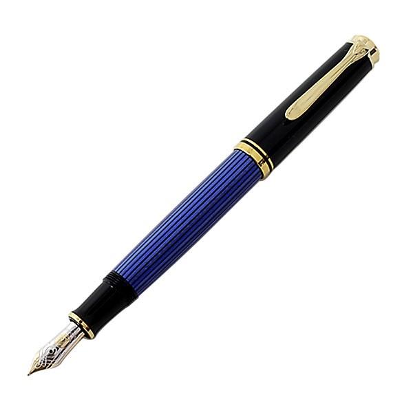 Pelikan（筆記具） - 筆 伽藍鳥 Pelikan スーベレーン M400 青碧縞 即日 文具、ステーショナリー-筆記用具