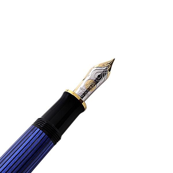 Pelikan（ペリカン） 万年筆 スーベレーン M400 ブルー縞 即日