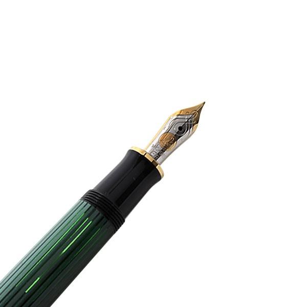 Pelikan（ペリカン） 万年筆 スーベレーン M600 グリーン縞 即日