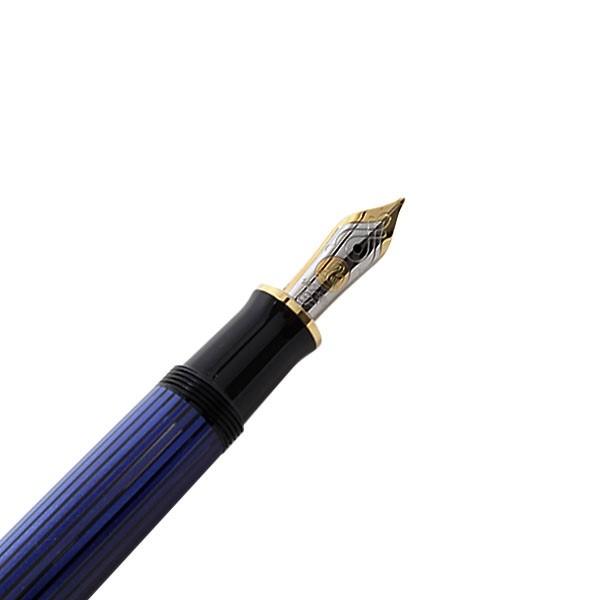 Pelikan（ペリカン） 万年筆 スーベレーン M600 ブルー縞 即日