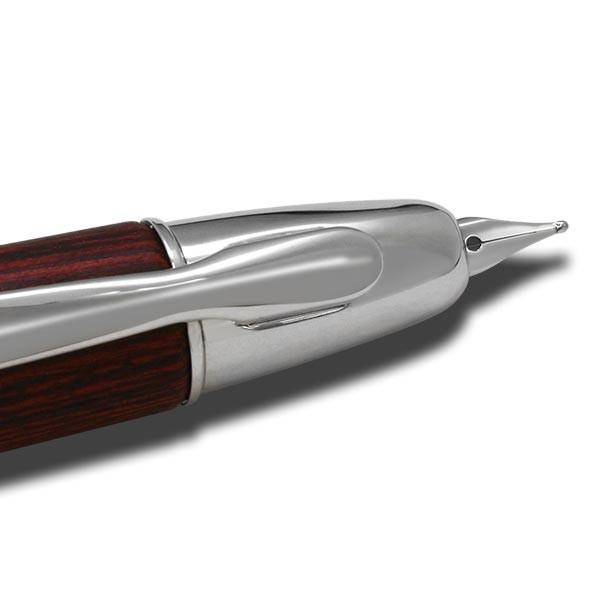 PILOT（パイロット） 万年筆 キャップレス木軸 ディープレッド FC-25SK