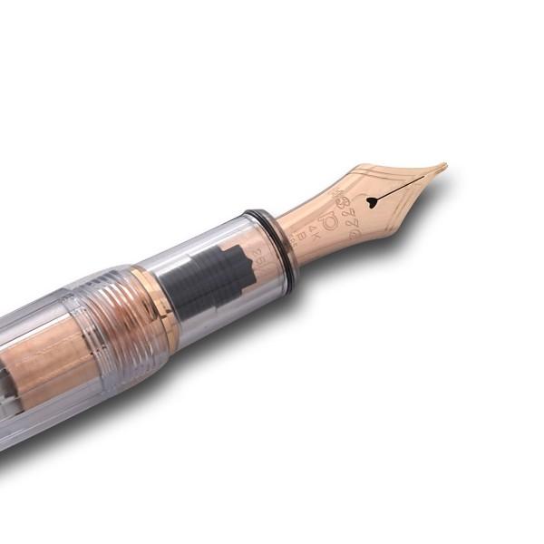 PLATINUM Century 万年筆　ニース ロゼ PLATINUM プラチナ万年筆 万年筆 Platinum ＃3776 特製透明軸