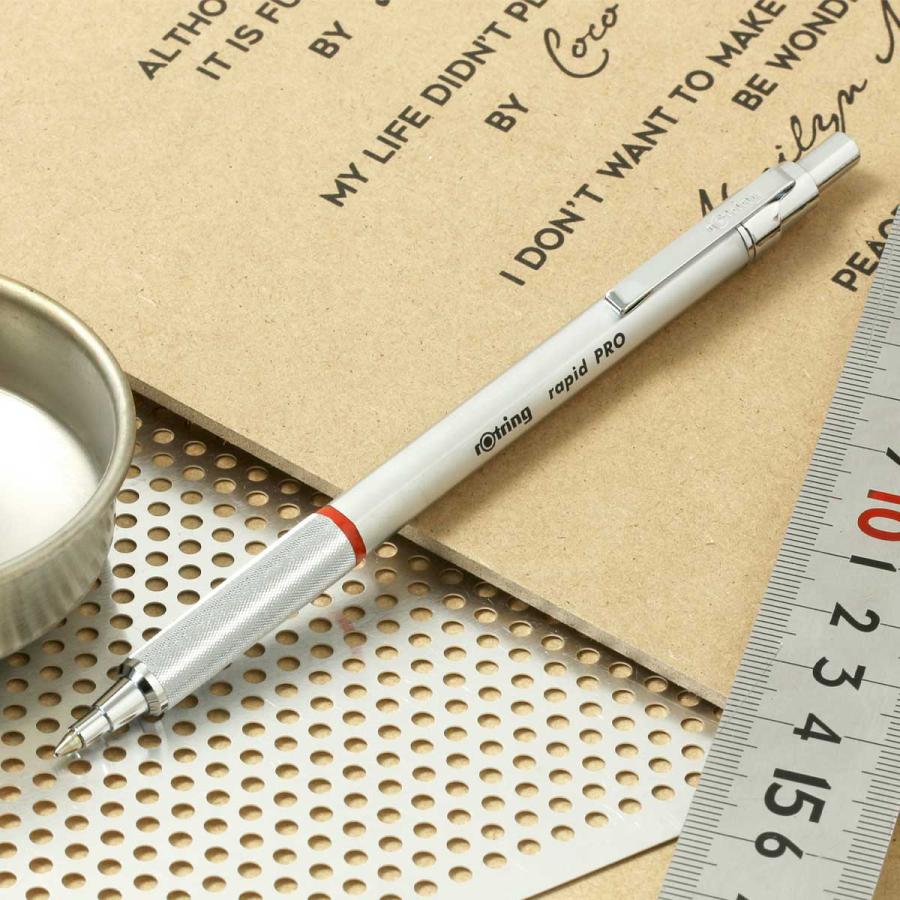 ロットリング お取り寄せ ボールペン Rotring ラピッドプロ シルバー