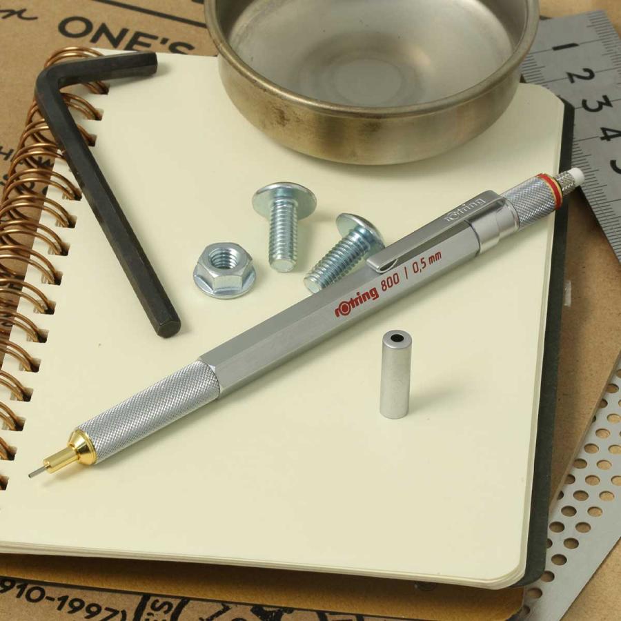 ロットリング お取り寄せ ペンシル Rotring 800 シルバー : ペンスタ