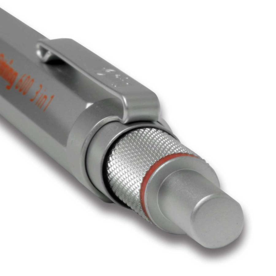 ロットリング 多機能ペン Rotring 600 3in1 シルバー マルチペン