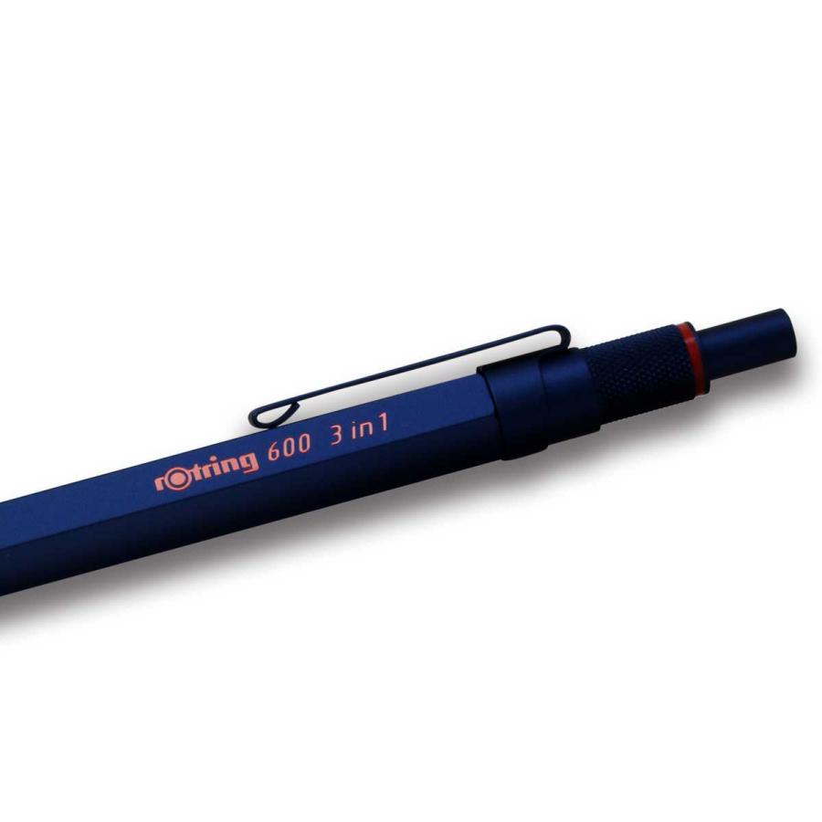 【新着商品】rOtring ロットリング 多機能ペン 600 アイアンブルー 3 ロットリング 600 3in1 マルチペンに新色「アイアンブルー」登場