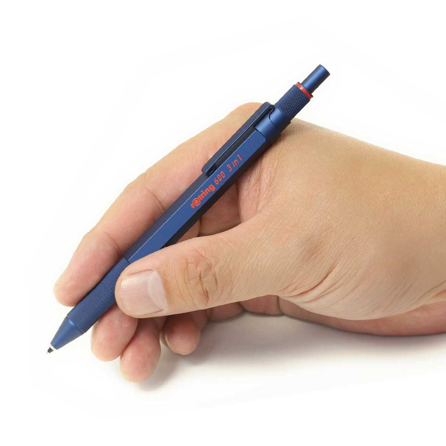 【新着商品】rOtring ロットリング 多機能ペン 600 アイアンブルー 3 ロットリング 600 3in1 マルチペンに新色「アイアンブルー」登場