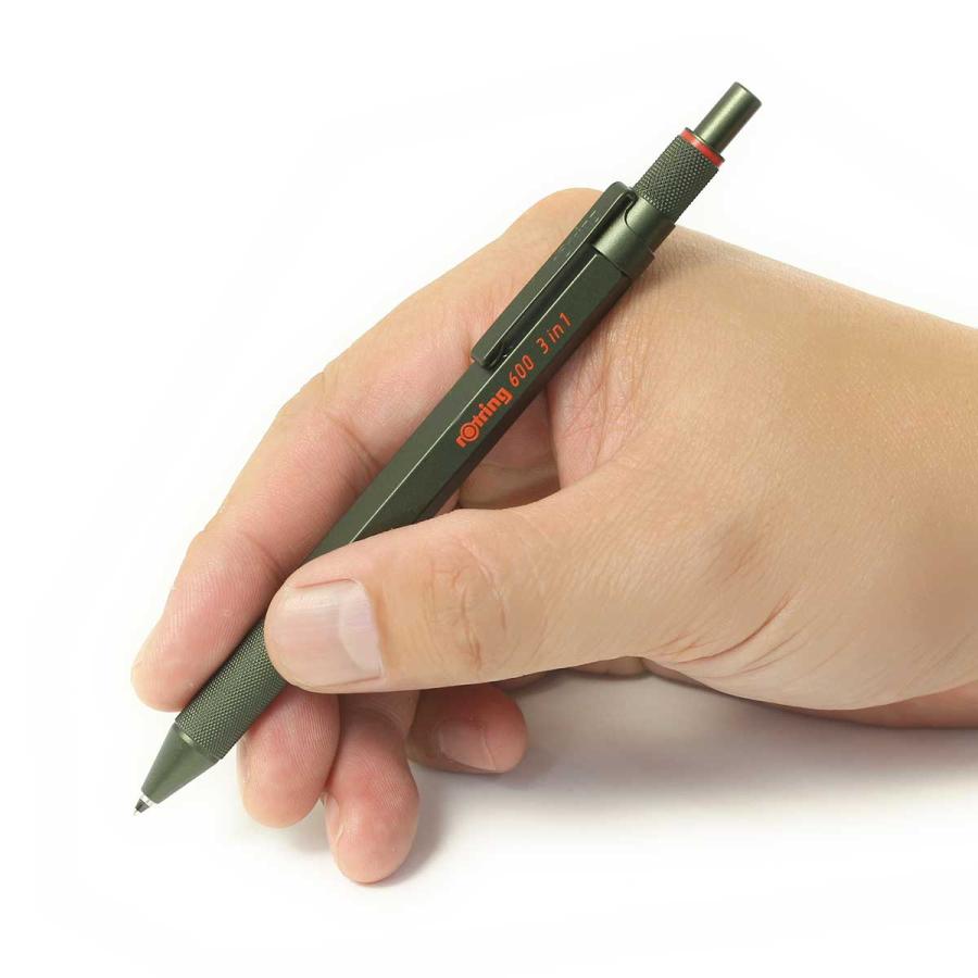 ロットリング 多機能ペン Rotring 600 3in1マルチペン カモフラージュ