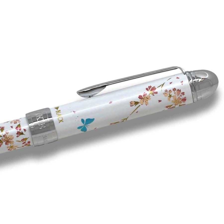 多機能ペン セーラー SAILOR 優美蒔絵 枝垂桜 2色ボールペン+シャープペンシル ホワイト 16-0344-210 :psail247:ペンスタ磐田 !店 通販 セーラー万年筆 多機能ペン 2色 シャープ 優美蒔絵 枝垂桜 ホワイト 16-0344-210