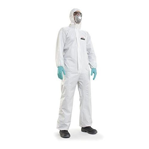 ハネウェル　防護服　ミューテックス　4500101　ホワイト　（　XL　E　タイプ　・　ライト　・　HONEYWELL　）防塵
