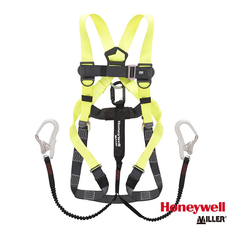 HONEYWELL ハネウェル 墜落制止用器具 新規格適合 フルハーネス＋ランヤード H100 / DL セット品 FP81HH100DU