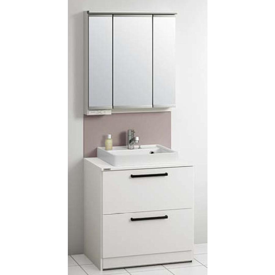 洗面台 洗面化粧台 750 クリナップ エルヴィータ 間口75cm セット