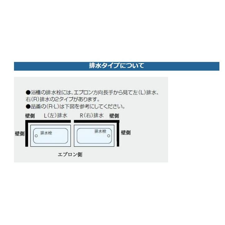 クリナップ ステンレス浴槽 NEW インテリアバス 1000タイプ 埋込式 1方半エプロン バスタブ 浴槽｜i-port-shop｜04