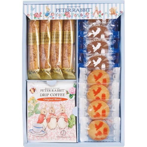 810円 当季大流行 出産内祝い 内祝い 結婚 出産 お返し おしゃれ 人気 ランキング 入学 入園 初節句 ピーターラビットｔｍ コーヒー スイーツギフトａ Sd 軽 00円