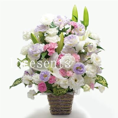 最低価格販売 生花 法事 三 カラー L 仏花 アレンジメント カゴ付き と お 線香 ろうそく セット 仏花 お供 お盆 ギフト 初七日 お供え 四十九日 三 七 回忌 法事 枕花 初盆 円 Hm Hm 19 0543