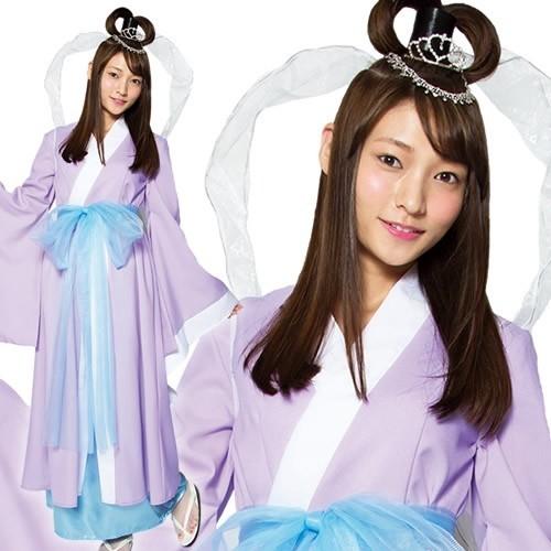 和風コス 乙姫様 /乙姫 乙ちゃん 昔話 大人用 コスプレ 衣装 羽衣付