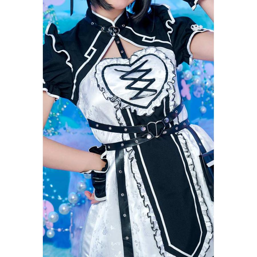 サイバーイリス ロリータチャイナ /近未来 コスプレ サイバー感 衣装