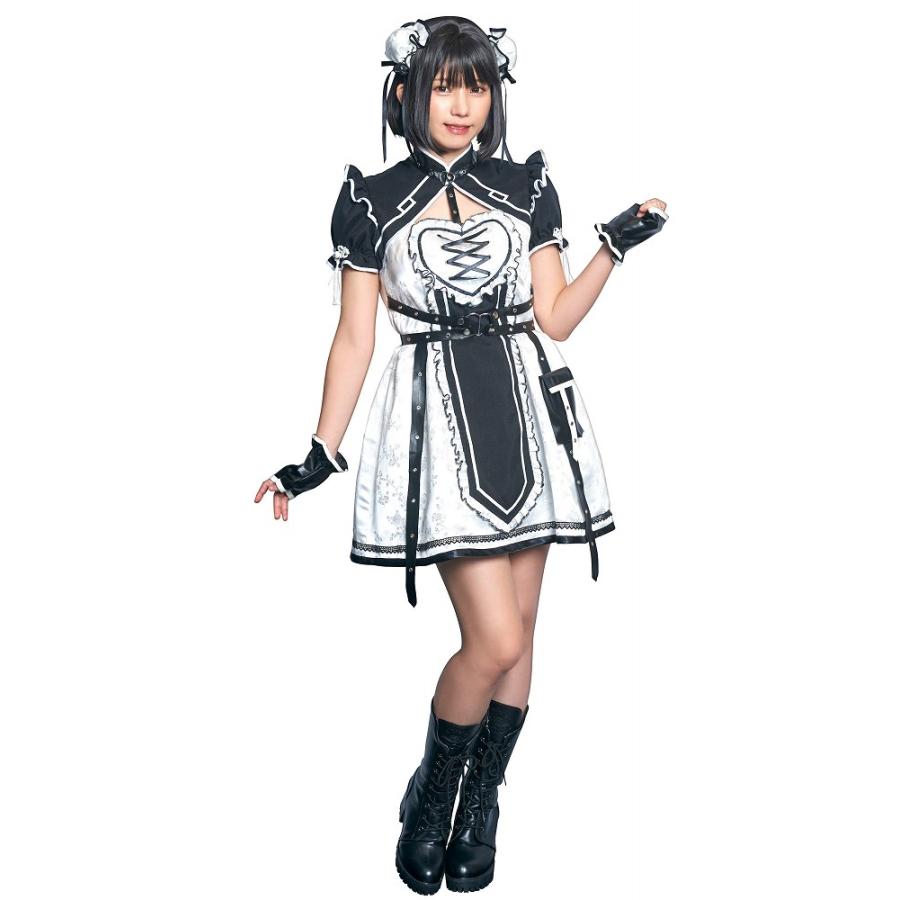 サイバーイリス ロリータチャイナ /近未来 コスプレ サイバー感 衣装