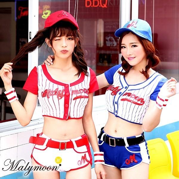 ユニフォーム 衣装 コスチューム ハロウィン 女性 / 野球 コスプレ 