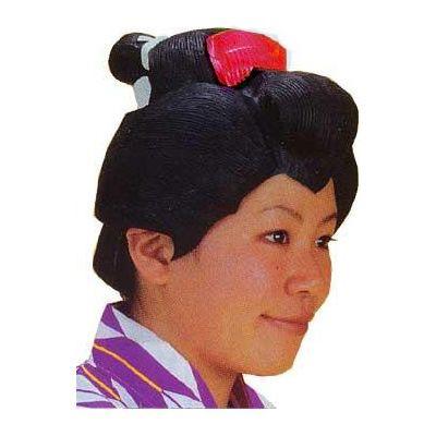 芸者カツラ 時代劇 仮装 芸者さん カツラ コスプレ 舞台グッズ 小道具