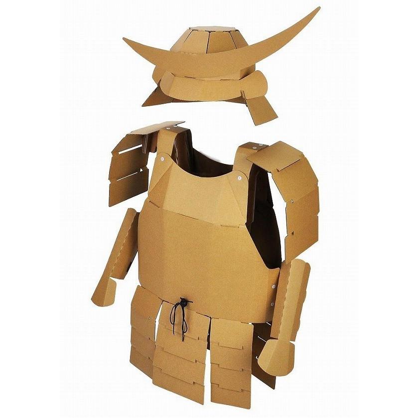 ダンボール工作 段ボール ペーパークラフト チャンバラ 甲冑 時代劇 舞台劇 サムライ Hacomo 大人用 兜 鎧セット 無地 Z 02 U B19 Kg8025 4547cdgf イベントショップ パンプキン 通販 Yahoo ショッピング