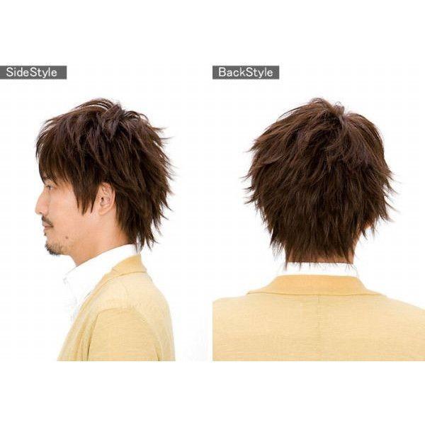 ヘアネット付 ラパンドアールオム ウイングショート ショコラブラウン