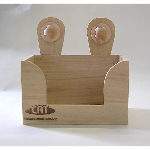 カワイ(ペット用品) かじり木牧草BOX うさぎ 食器 牧草入れ 川井 KAWAI