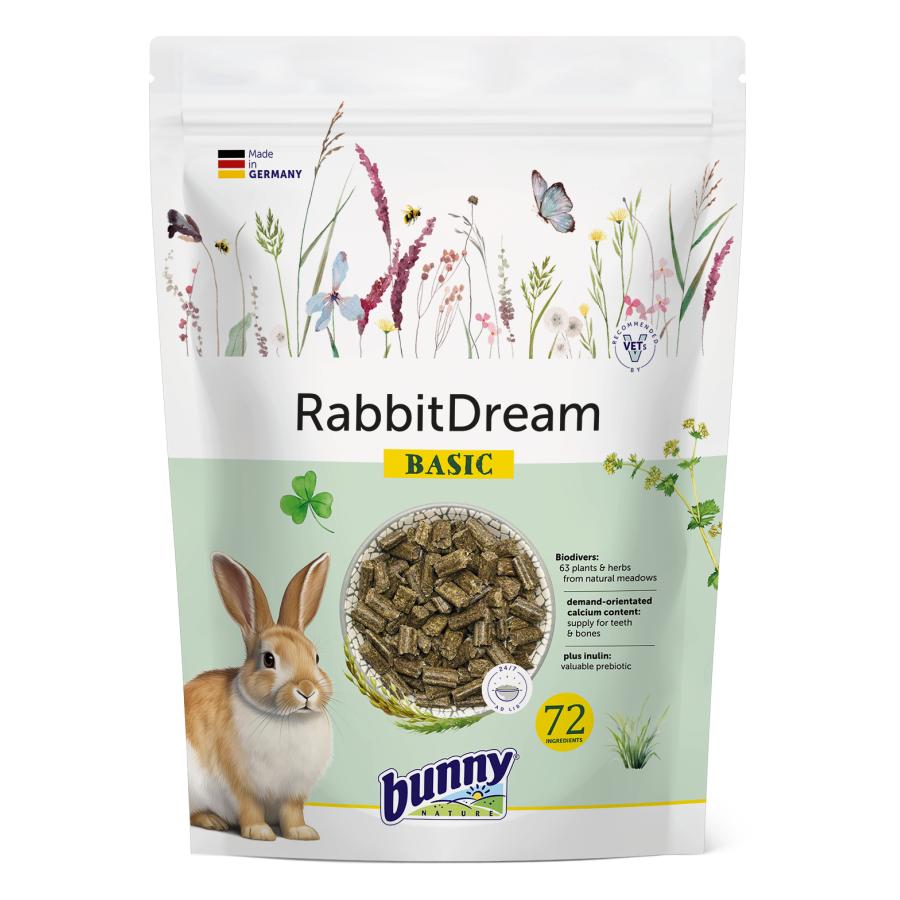 bunnyNATURE ラビットドリーム ベーシック 1.5kg うさぎ 給仕量