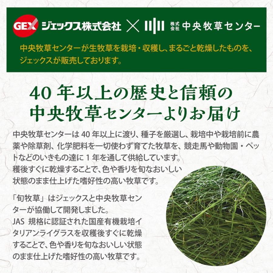 GEX（ジェックス） 旬牧草 イタリアンライグラス 1kg うさぎ