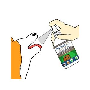 マイクロシンＡＨオーラルケア１２０ｍｌ　皮膚ケア　犬　猫　小動物　全国送料無料｜i-rabbit｜02